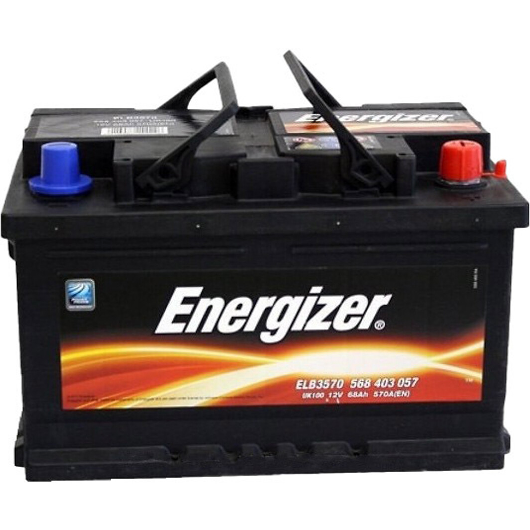 Аккумулятор Energizer 12В-68Ач 570А(EN) R+ (568403057)